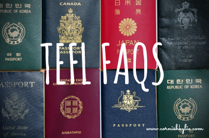 TEFL FAQ visa part 1